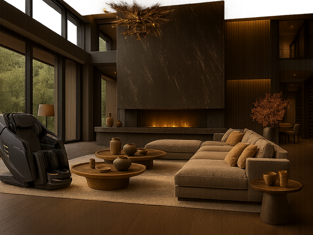 WEYRON Grand-Serenity 8D A.i. Japanese Massage Chair Technology - Office Living Store