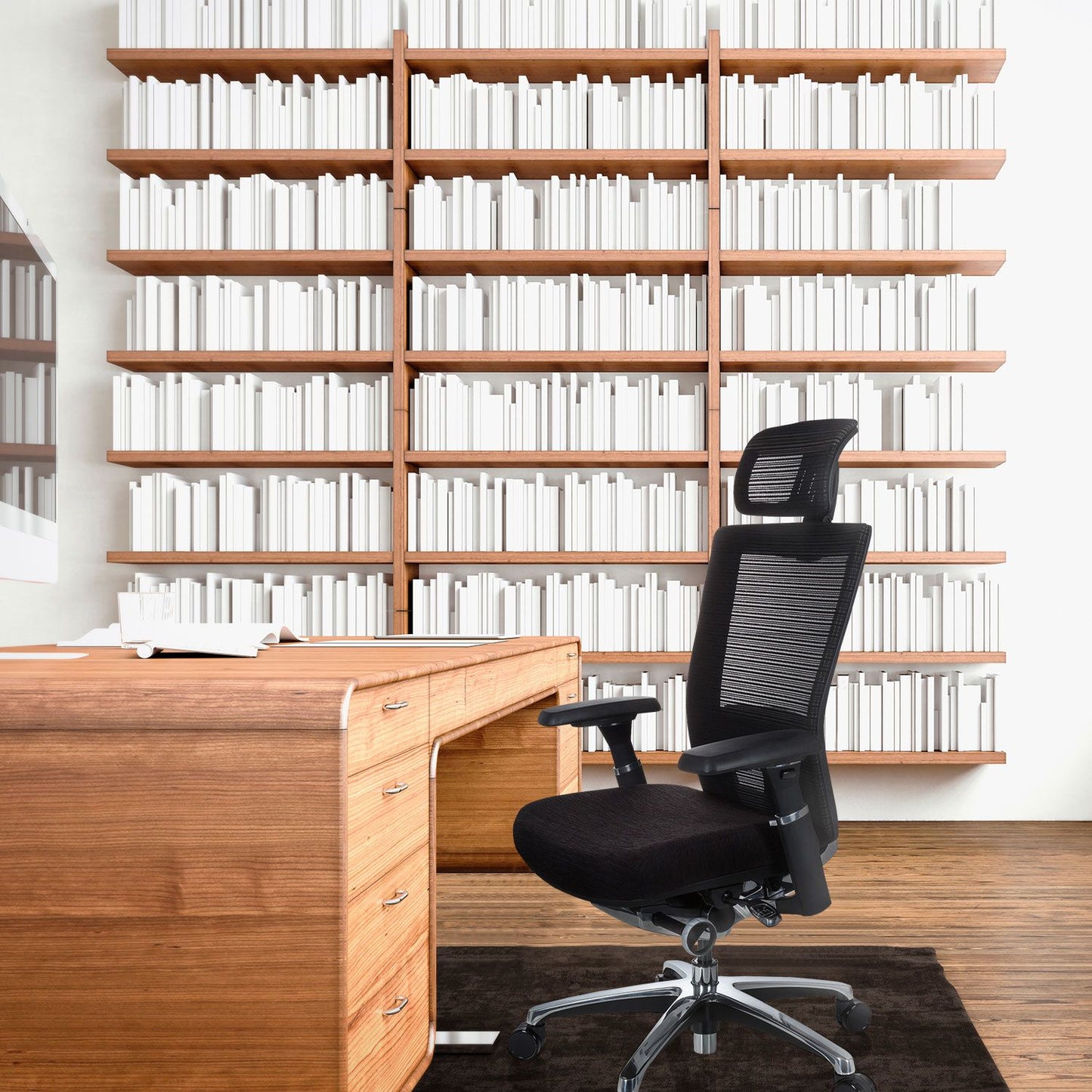 NOVA PRO I - High End Office Chair Black - Office Living Store