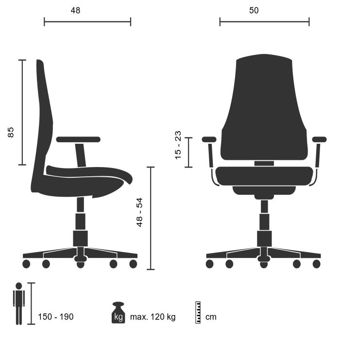 GAMEBREAKER COLOSSUS - Gaming chair Black - Office Living Store
