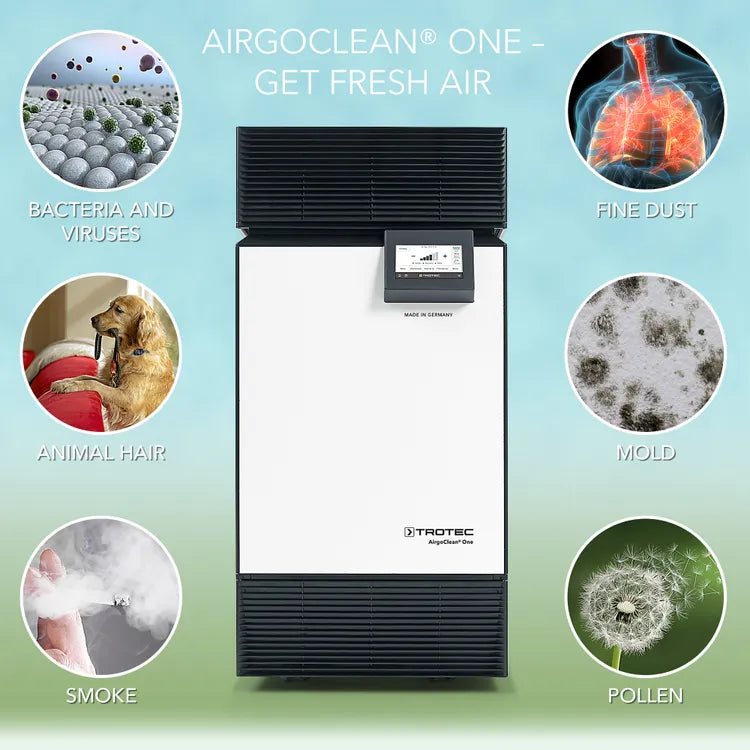H14 High-Performance Air Purifier AirgoClean® ONE - Office Living Store