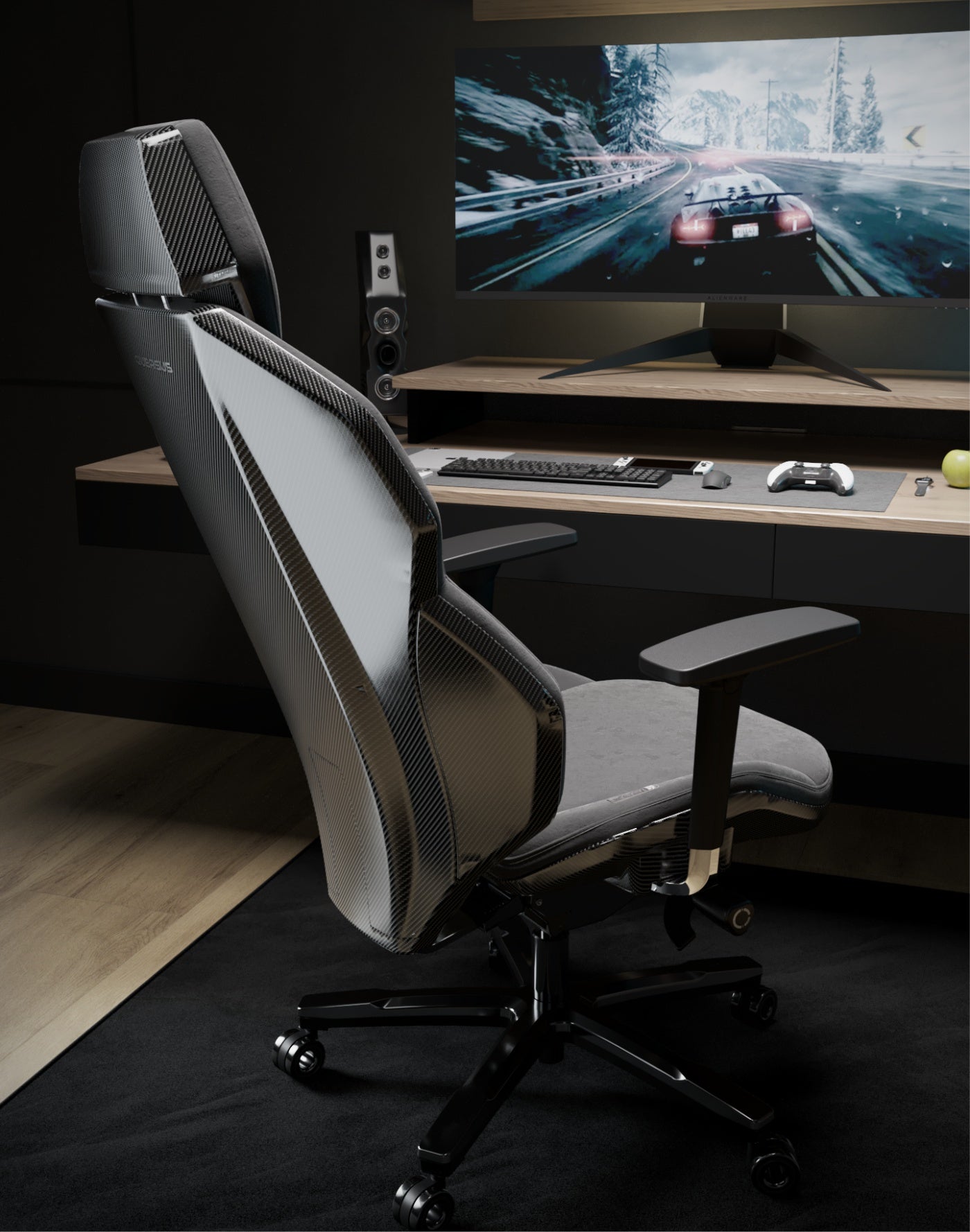 QUERSUS chair ICOS Carbon Fiber - Office Living Store