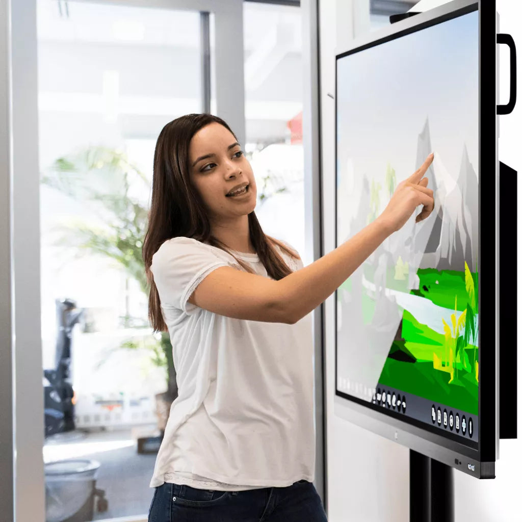 Discover IBT Xi98-C98 98" Xi Series 4k UHD Interactive Touchscreen - 5 Year Warranty Included - Office Living Store
