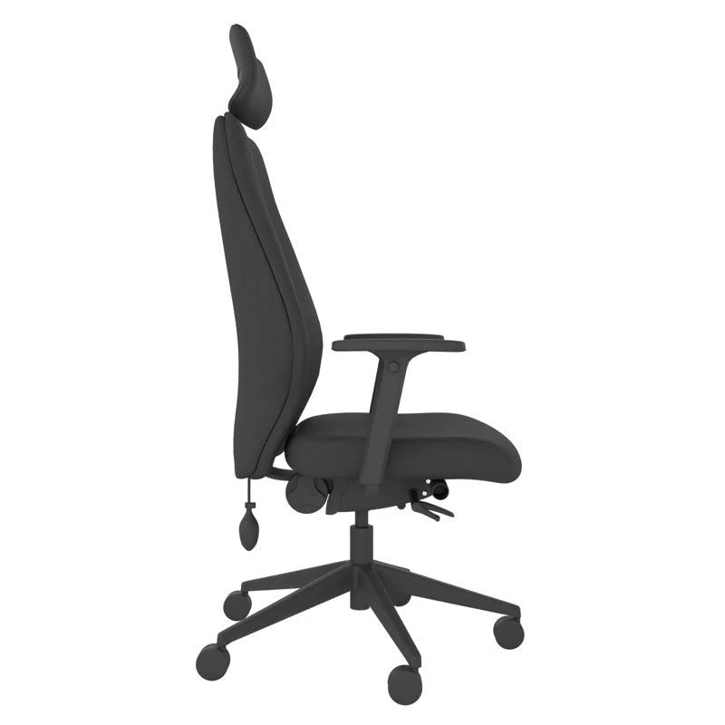 BackSaver 550 Task Chair - Black - Office Living Store