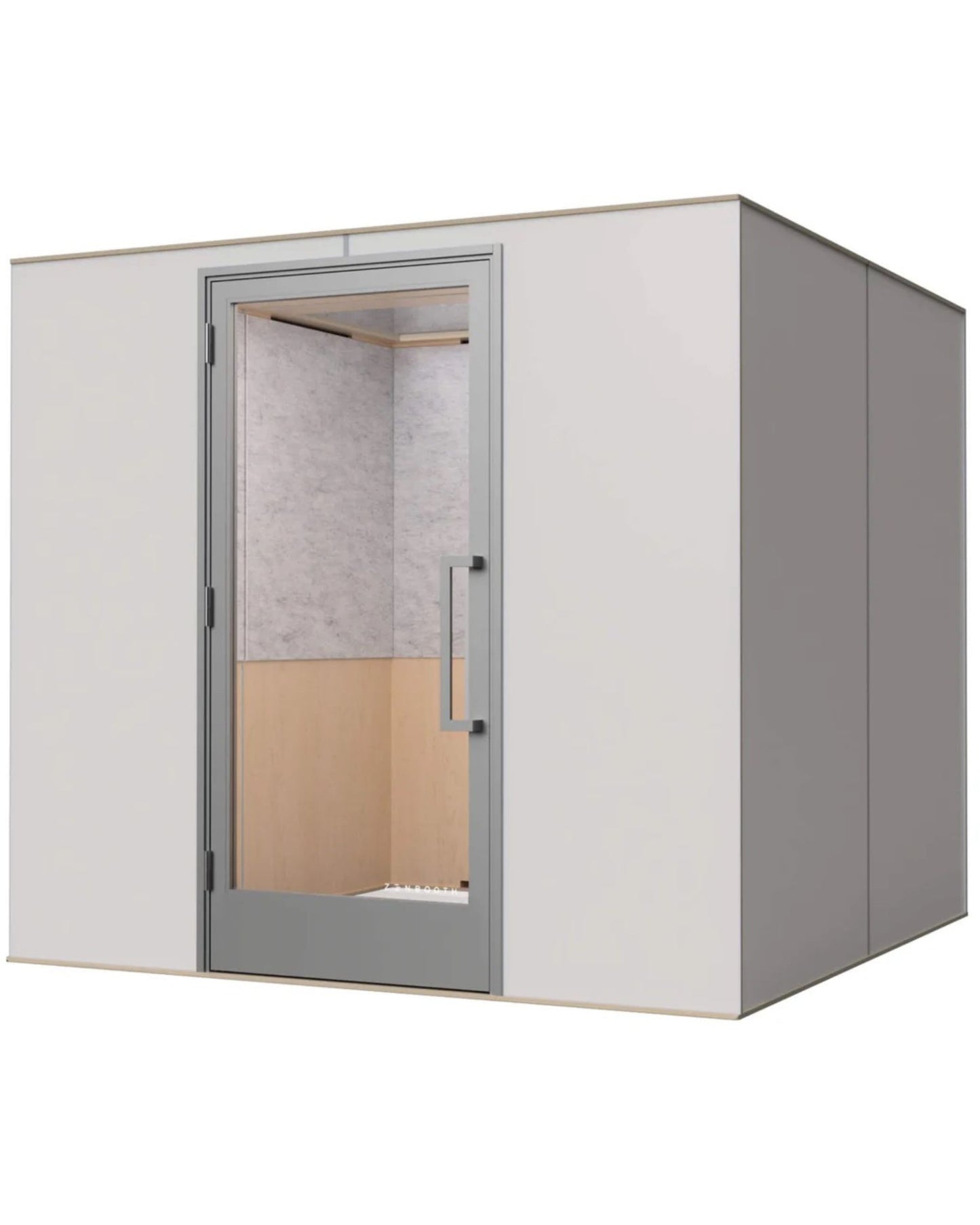 Zenbooth Quad Soundproof 4-Person Office Meeting Room Pod - Large Team Collaboration & Conference Booth - Office Living Store