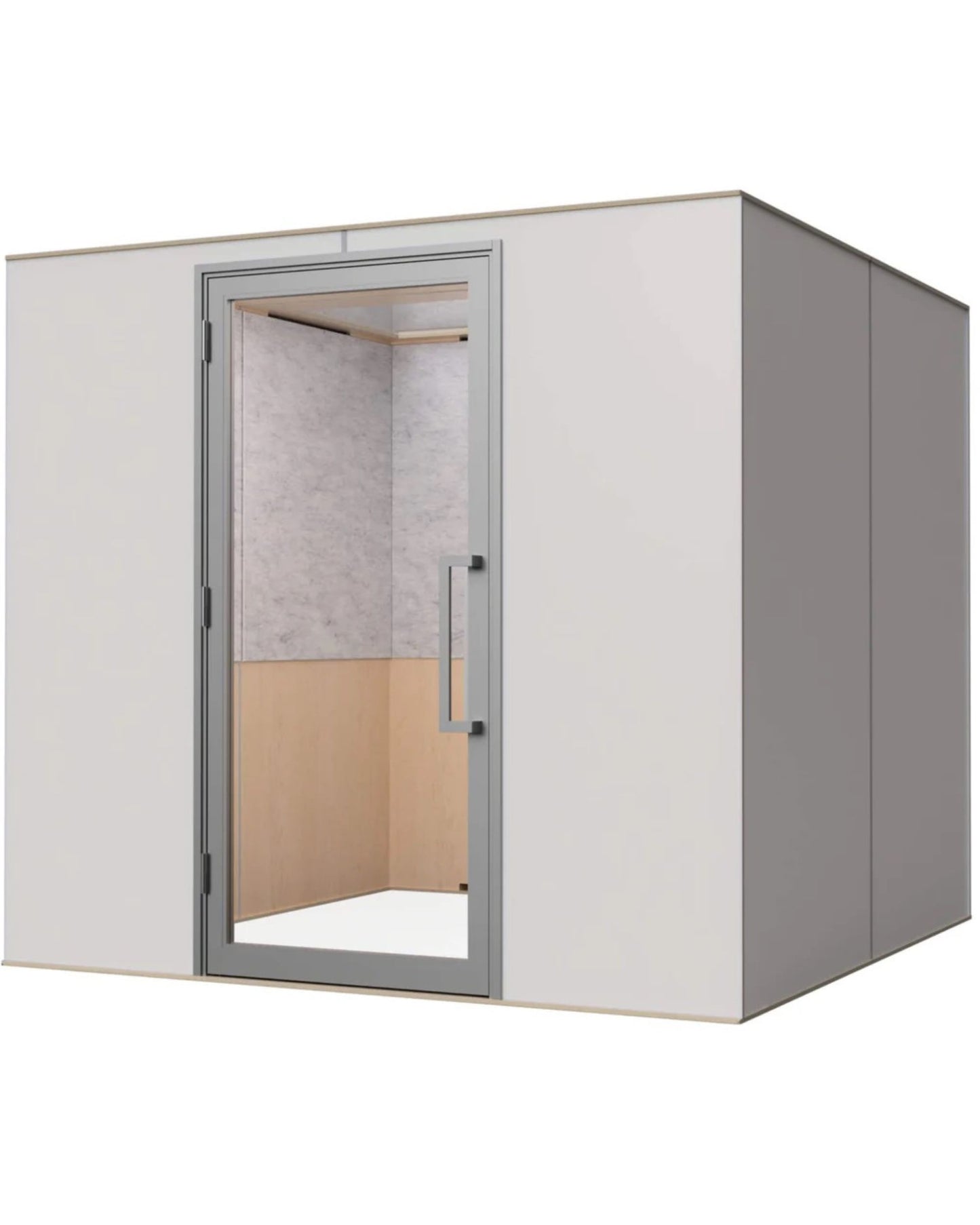 Zenbooth Quad Soundproof 4-Person Office Meeting Room Pod - Large Team Collaboration & Conference Booth - Office Living Store
