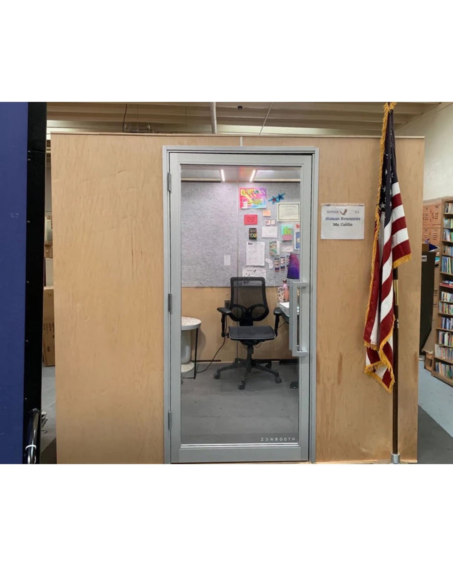 Zenbooth Quad Soundproof 4-Person Office Meeting Room Pod - Large Team Collaboration & Conference Booth - Office Living Store