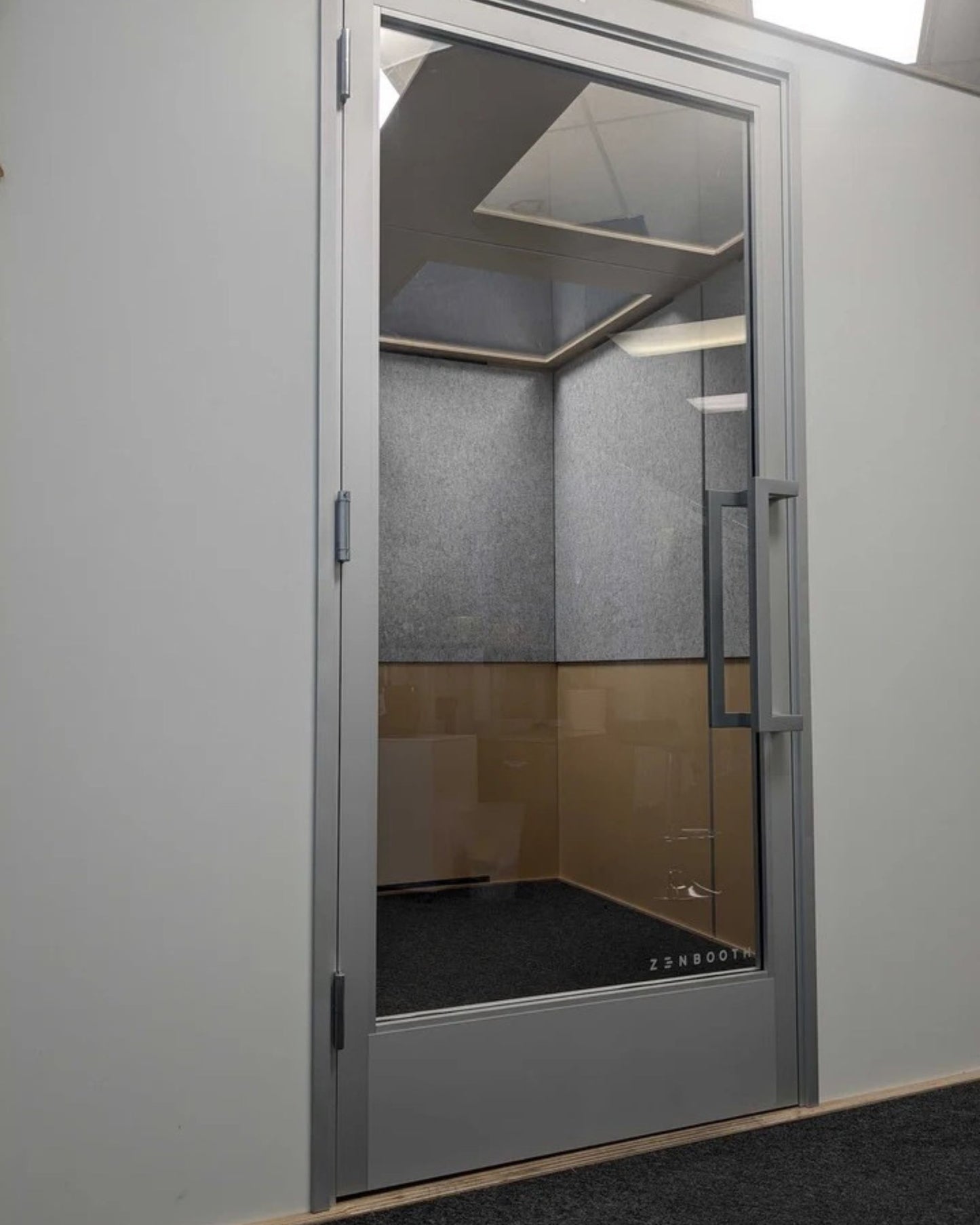 Zenbooth Quad Soundproof 4-Person Office Meeting Room Pod - Large Team Collaboration & Conference Booth - Office Living Store