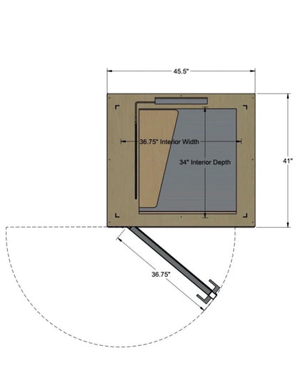 Zenbooth Solo Soundproof Office Phone Booth Pod with Adjustable Desk - 1 Person Privacy Room - Office Living Store