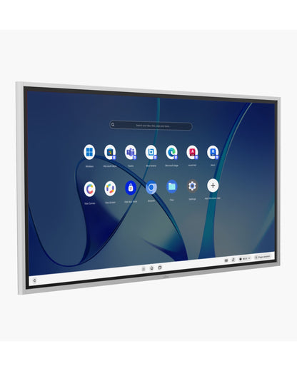 Vibe Board S1 Pro 55" Windows 11 Pro 4K Interactive Touchscreen - Intel i7 Smart Whiteboard with Microsoft 365 & Teams for Enterprise - Office Living Store
