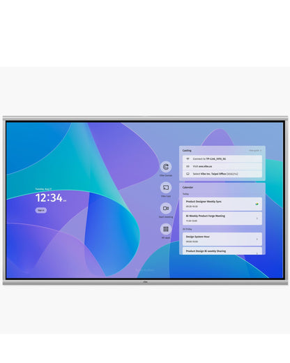 Vibe Board S1 75" 4K Interactive Touchscreen Smart Whiteboard - 20-Point Touch Digital Collaboration Display for Meetings - Office Living Store