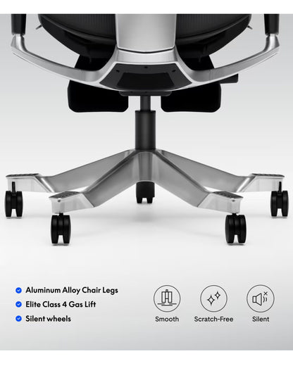 FlexiSpot C7 Morpher Heavy Duty Ergonomic Office Chair with Air Lumbar Support & Footrest - 380 lbs Reclining Desk Chair - Office Living Store