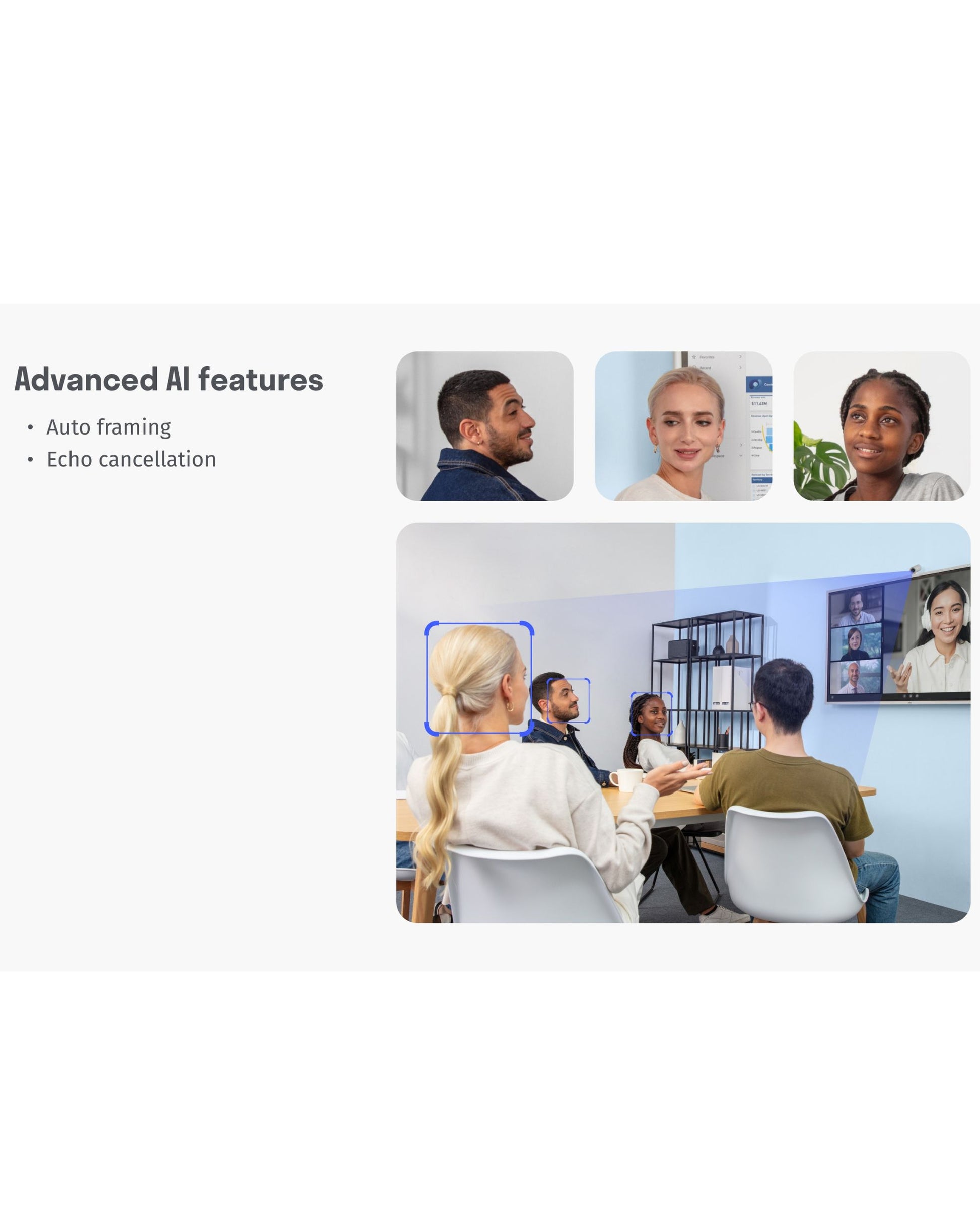 Vibe Board S1 55" 4K Interactive Touchscreen Smart Whiteboard - 20-Point Touch Digital Collaboration Display for Meetings - Office Living Store