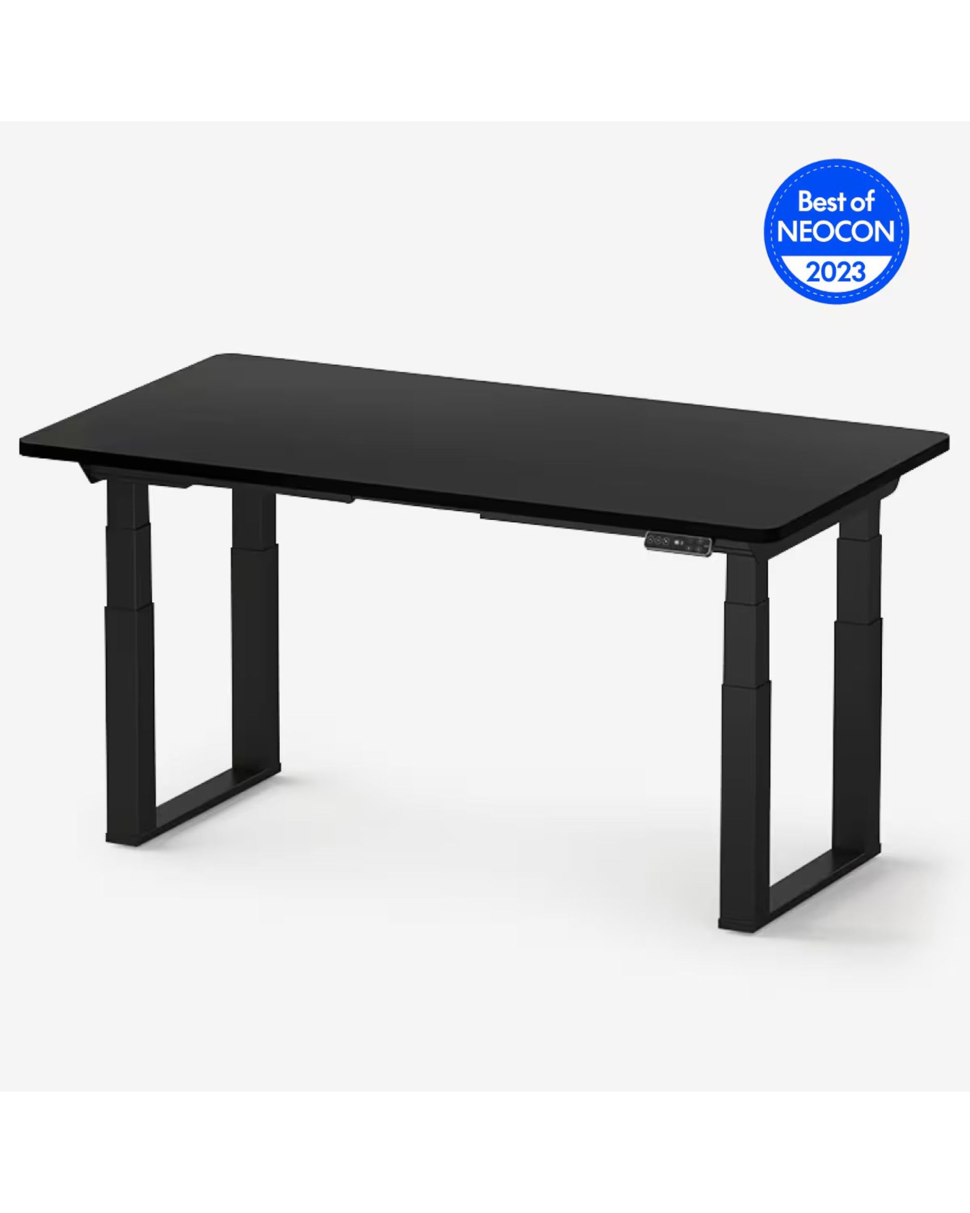 FlexiSpot E7Q Odin 4-Leg Electric Adjustable Standing Desk – Heavy Duty, Multiple Sizes & Desktop Options - Office Living Store