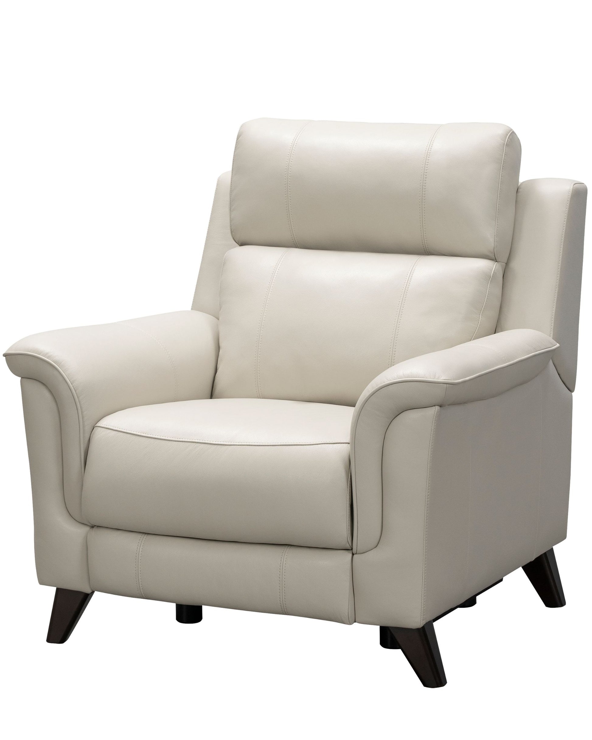 Barcalounger Kester Power Recliner Chair with Power Headrest and USB Port - Laurel Cream Leather - Office Living Store