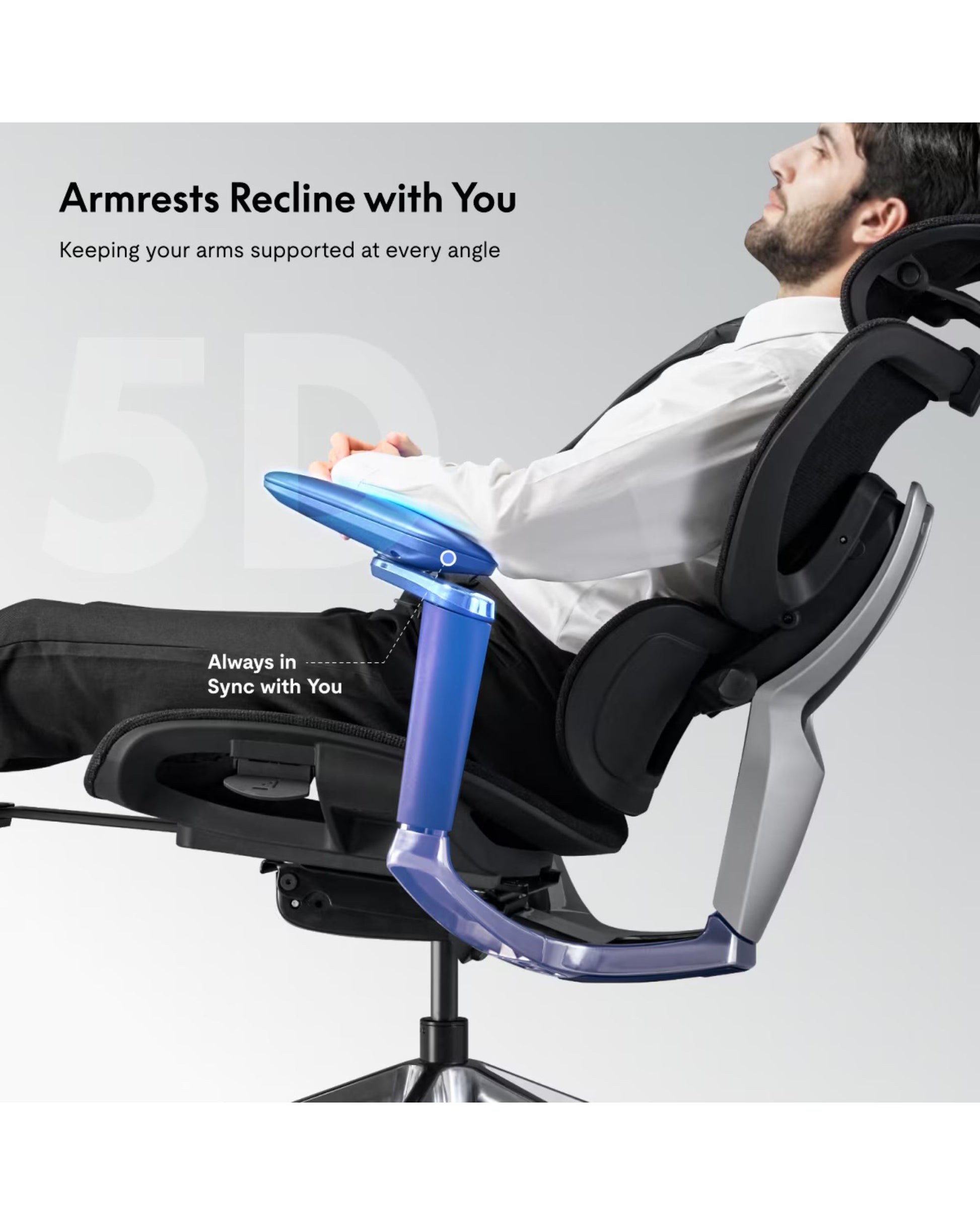 FlexiSpot C7 Morpher Heavy Duty Ergonomic Office Chair with Air Lumbar Support & Footrest - 380 lbs Reclining Desk Chair - Office Living Store