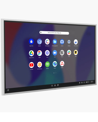 Vibe Board S1 55" 4K Interactive Touchscreen Smart Whiteboard - 20-Point Touch Digital Collaboration Display for Meetings - Office Living Store