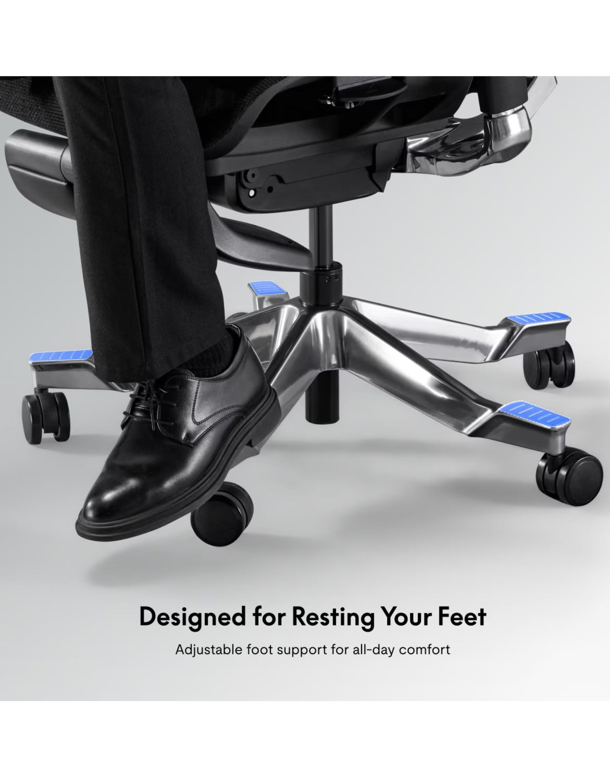 FlexiSpot C7 Morpher Heavy Duty Ergonomic Office Chair with Air Lumbar Support & Footrest - 380 lbs Reclining Desk Chair - Office Living Store