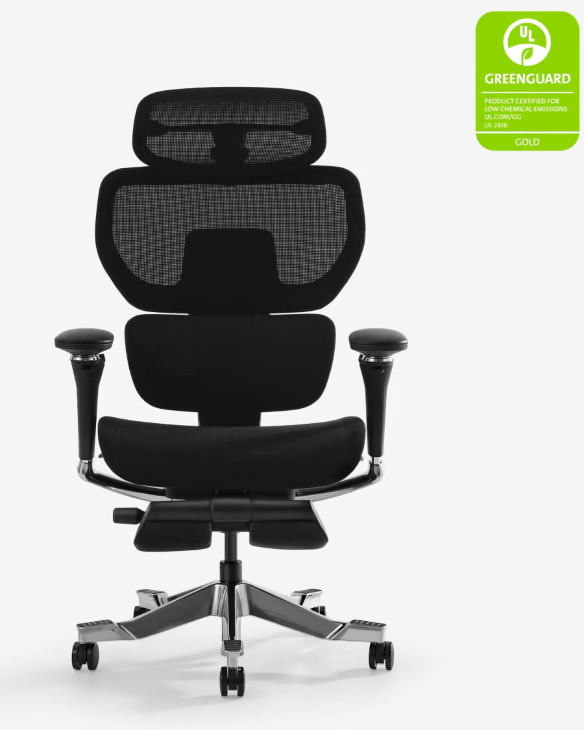 FlexiSpot C7 Morpher Heavy Duty Ergonomic Office Chair with Air Lumbar Support & Footrest - 380 lbs Reclining Desk Chair - Office Living Store
