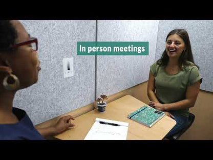 Zenbooth Duo – 2-Person Soundproof Office Pod with Adjustable Desk